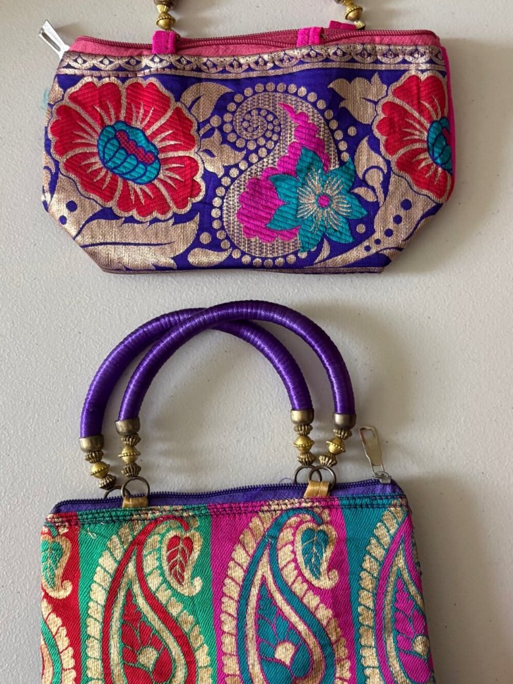 TWO Spring Purses .